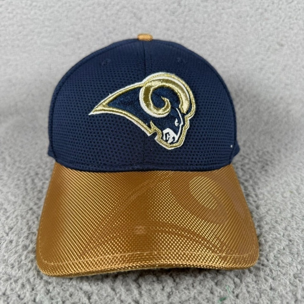 Los Angeles Rams Cap Unisex S/M NFL New Era Blue Gold Bill Football Sports Logo